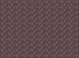 Triangles Pattern on purple background, geometric forms, design for decoration, wrapping paper, print, fabric or textile vector