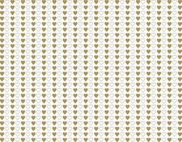 Seamless love pattern with beige hearts on white background, Valentines Day, concept of love, art, design for decoration, wrapping paper, print, fabric or textile vector
