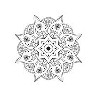 Luxury Minimal Mandala Design Artwork for Elegant Spaces vector