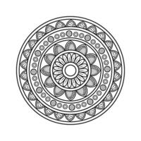 Sophisticated and Modern Minimal Mandala Artwork for Branding vector