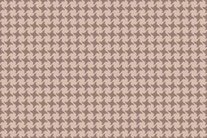 Elegant houndstooth pattern in muted beige and brown tones. Perfect for textile design, fashion, wallpaper, or website backgrounds. vector