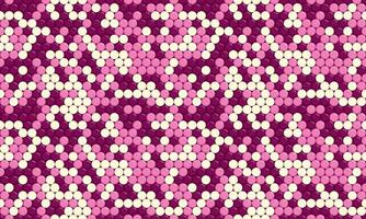 Abstract pink and white circle pattern. Perfect for backgrounds, textiles, website design, or any project needing a modern, playful, and subtly textured aesthetic. vector