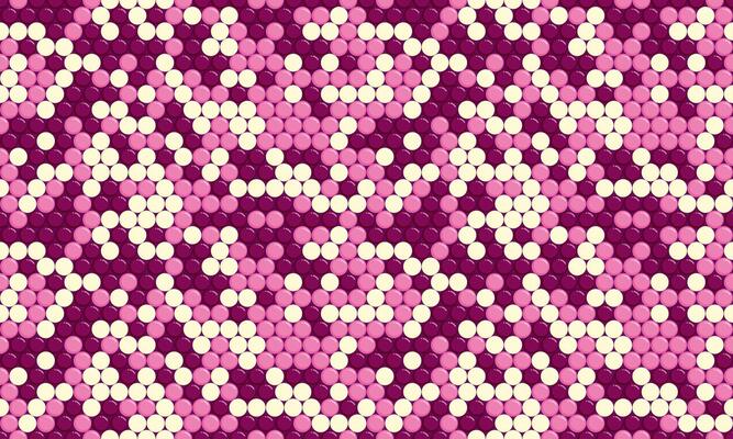 Abstract pink and white circle pattern. Perfect for backgrounds, textiles, website design, or any project needing a modern, playful, and subtly textured aesthetic.