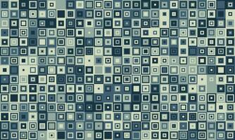 Abstract geometric background. Seamless pattern of varying sized squares in muted blues and greens. Perfect for website banners, textures, or modern design projects. vector