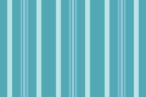 Purquoise textile background fabric, nice lines seamless. Bogue stripe texture pattern vertical in cyan and light colors. vector