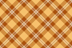 Stripe background texture textile, styled pattern tartan check. Mexico fabric seamless plaid in amber and orange colors. vector