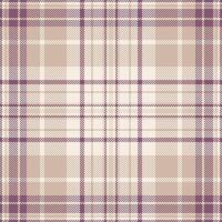 Elegant neutral plaid pattern in beige and mauve. Perfect for textile design, website backgrounds, or stationery. Subtle texture and calming color palette evoke a sense of warmth and sophistication. vector