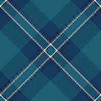 Elegant teal and navy plaid pattern. Perfect for textile design, apparel, or website backgrounds. Subtle texture creates a sophisticated and timeless feel. vector