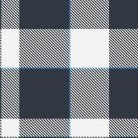 Stylish navy and white plaid pattern. A classic design perfect for textiles, apparel, or website backgrounds. Evokes feelings of warmth and tradition. Versatile and adaptable for various projects. vector