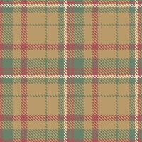 Elegant autumnal plaid pattern in warm earth tones. Perfect for textile design, fallthemed projects, or creating a cozy and sophisticated aesthetic. vector