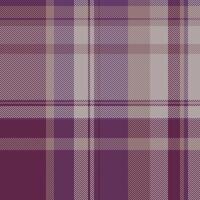 Elegant purple and beige plaid pattern. Perfect for textile design, apparel, or website backgrounds. Subtle texture adds visual interest. vector