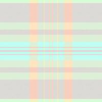 Funky textile check pattern, form fabric plaid texture. Repeatable patterns seamless background tartan in light and bisque colors. vector