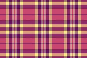 Elegant pink, purple, and beige plaid pattern. Perfect for textile design, fashion, wallpaper, or website backgrounds. A sophisticated and versatile texture, conveying warmth and style. vector