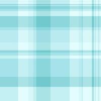 Wide fabric background, stitch texture textile tartan. Tweed seamless pattern check plaid in light and cyan colors. vector