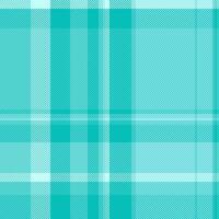 New york background check texture, mexican plaid tartan fabric. Invitation seamless textile pattern in teal and cyan colors. vector