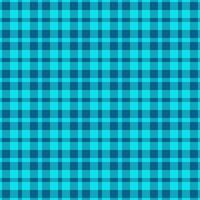 No people check pattern , tidy background tartan fabric. Tattersall seamless plaid texture textile in cyan and bright colors. vector
