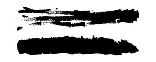 grunge brush texture, ink, brush pattern, wave pattern brush stroke material, grunge texture on white background vector