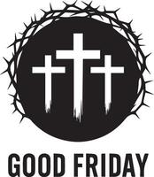 good friday illustration vector
