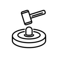 whack-a-mole icon, line style icon vector