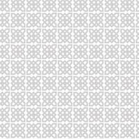 Cute silver ornament pattern on a white background vector