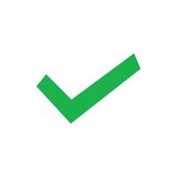 Check Mark Icon vector