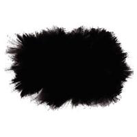 Modern black watercolor brush stroke vector