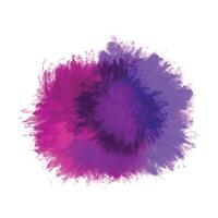 Abstract colorful splash on white vector