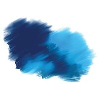 Abstract colorful blue brush stroke design vector