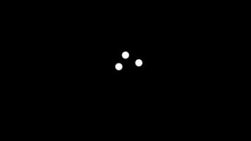 Triangle Loading Progress Animation Loopable Effect On Transparent Background video