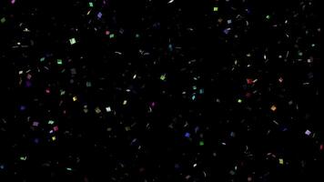 Confetti Loop Animation video