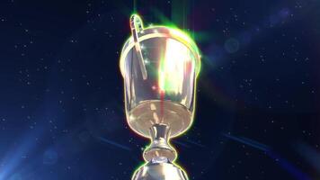 Trophy Light Loop Animation video