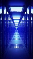 Moving Forward through a Data Center with High-Speed Hosting Infrastructure video