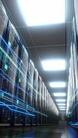 Moving Through a High-Performance Server Facility With Blazing Fast Connections video