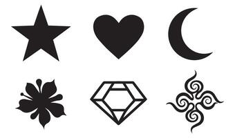 Unique Floral Flowers Stencil Swirl Ornament Icon Symbol Featuring Vintage Scroll Patterns and Artistic Summer Set Calligraphy Elements vector