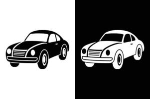 Minimalist Car Icon. Clean and Modern Art vector