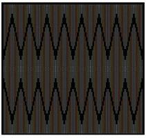 A textured pattern of vertical lines in varying colors, forming a rhythmic wave-like design against a black background. vector