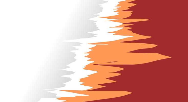 Abstract red paper grunge background