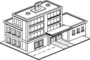 The Symbol of Healthcare Decoding the Hospital Icon vector