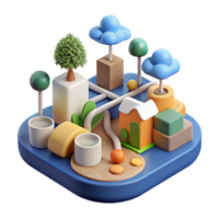 impressive classic Abstract Data Flow Representing Terraforming Process Cutout high quality png