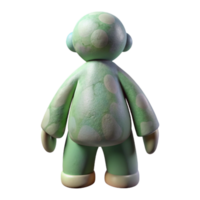 serene abstract Abstract Fear Figure Isolated Back View genuine png