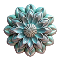 magnificent modern Abstract Floral Ornament with Soft Lighting Cutout original png