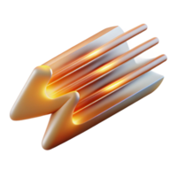 impressive creative Abstract Light Streaks Representing Speed Cutout high quality png