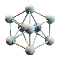 wonderful artistic Abstract Network Nodes Connected Transparent Background exclusive png