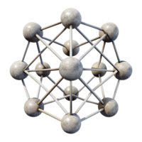 impressive contemporary Abstract Network Structure Nodes and Links Isolated 4K png