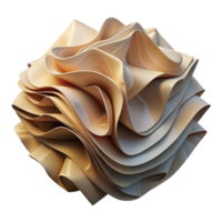 dramatic artistic Abstract Paper Texture Isolated on Transparent Background high quality png