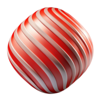 wonderful classic Abstract Stripes Cutout with Red Gradient premium png