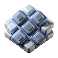 impressive contemporary Abstract Tech Pattern with Hexagons Transparent Cutout exclusive png