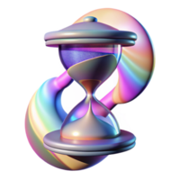 extraordinary modern Abstract Time Distortion with Glitch Effect Isolated high resolution png