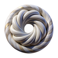 elegant modern Abstract Time Loop Visual Isolated Element with Repeating Pattern genuine png