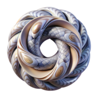 serene classic Abstract Time Loop Visual Isolated Element with Repeating Pattern authentic png